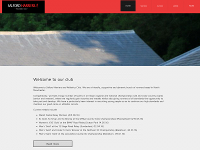 salfordharriers.co.uk snapshot