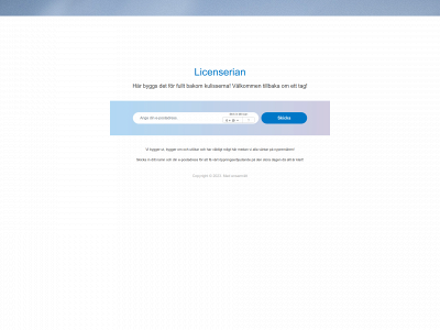 stickovirklicensen.se snapshot