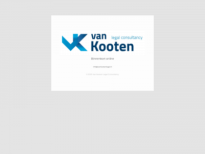 vankootenlegal.nl snapshot