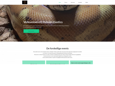 oxholmexotics.dk snapshot