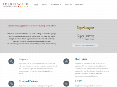 oaktonavenuelaw.com snapshot