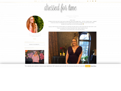 dressedfortime.com snapshot