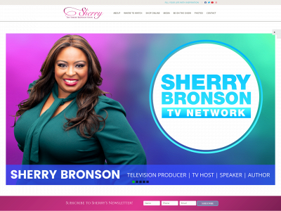 sherrybronson.com snapshot