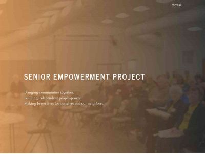 www.seniorempowermentproject.org snapshot