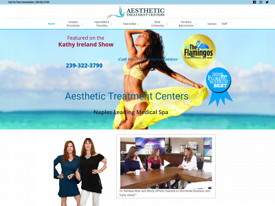aesthetictreatmentcenters.org snapshot