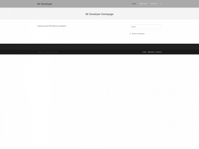 mrdeveloper.de snapshot