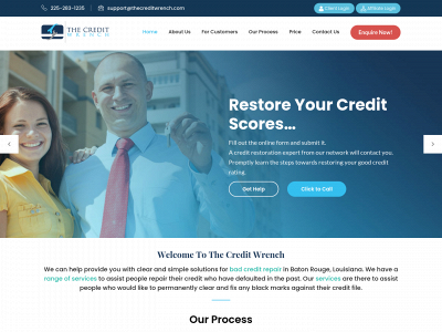 thecreditwrench.com snapshot