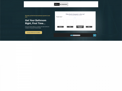 whichbathrooms.co.uk snapshot