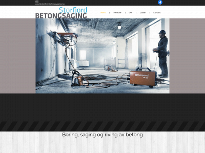 storfjordbetongsaging.no snapshot