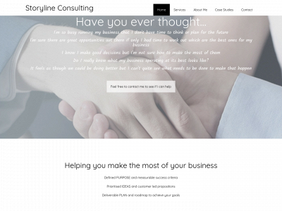 storylineconsulting.co.uk snapshot