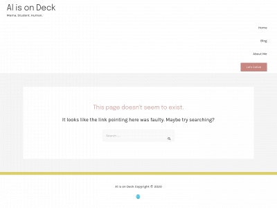 alisondeck.com snapshot