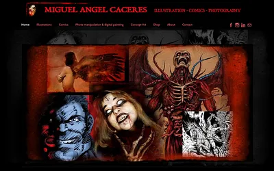 www.miguelangelcaceres.com snapshot