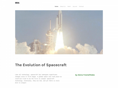 theevolutionofspacecraft.weebly.com snapshot