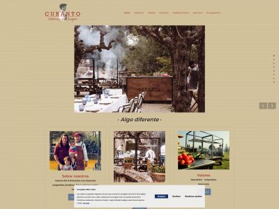 curantocatering.com snapshot