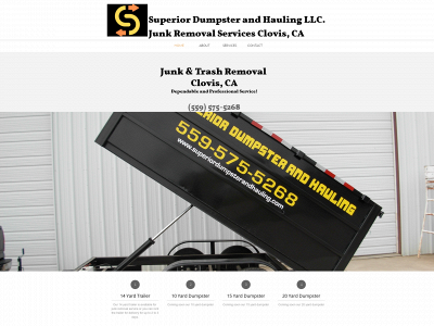 superiordumpsterandhauling.com snapshot