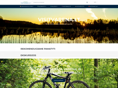 visitvarena.lt snapshot