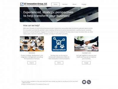 gtinnovationgroup.com snapshot