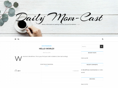dailymomcast.com snapshot