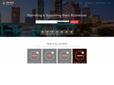 shopblacktampabay.org snapshot