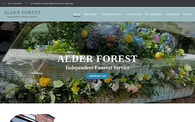 alderforestfuneralhome.org.uk snapshot