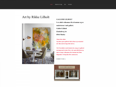 rikkelilholt.dk snapshot