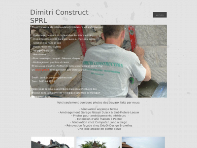 dimitriconstruct.be snapshot