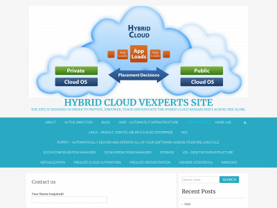 hybridcloudvexperts.com snapshot