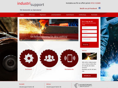 industri-support.se snapshot