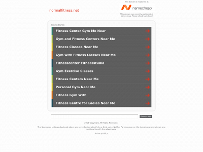 normalfitness.net snapshot