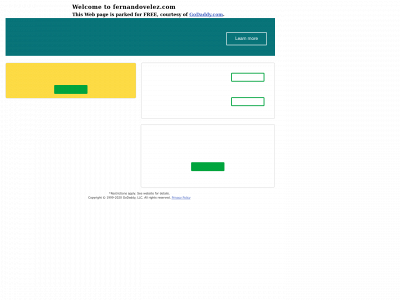 fernandovelez.com snapshot