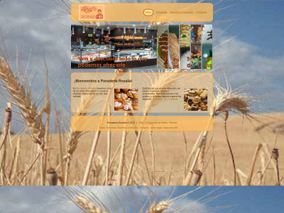panaderiarosalia.es snapshot