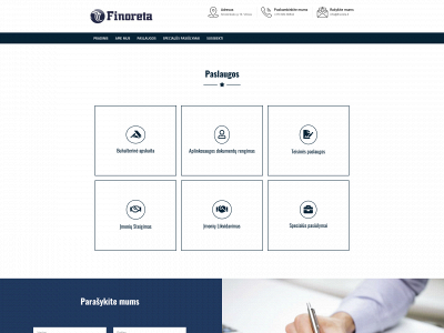 finoreta.lt snapshot