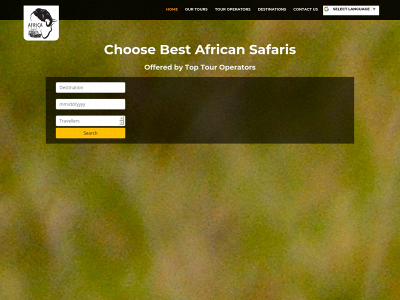 safari-trek-beach.com snapshot