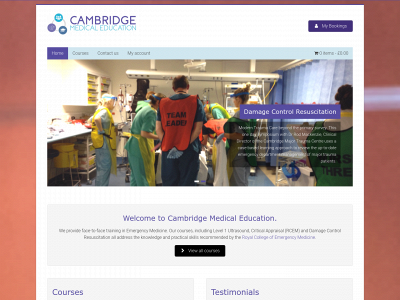 cambridgemededucation.co.uk snapshot