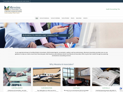 messina-cpa.com snapshot