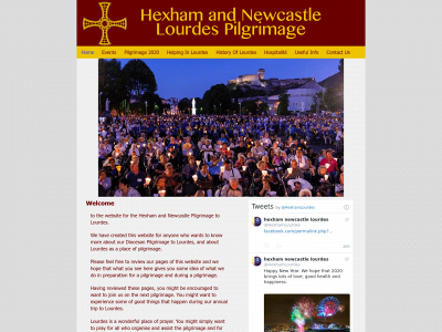 hexhamandnewcastlelourdespilgrimage.co.uk snapshot