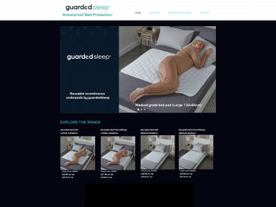 guardedsleep.com snapshot