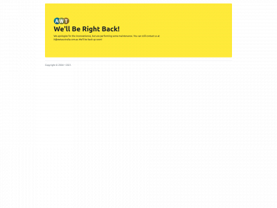 awtaustralia.com.au snapshot