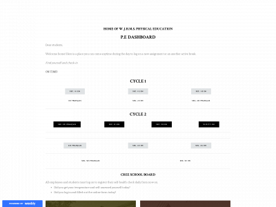wjhmspe.weebly.com snapshot