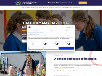 combestnicholascofeschool.co.uk snapshot