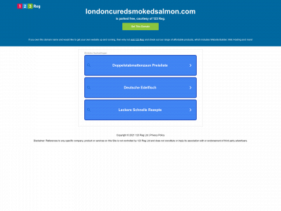 londoncuredsmokedsalmon.com snapshot