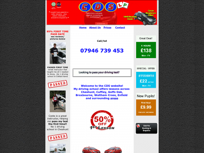 costadrivingschool.co.uk snapshot