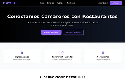 mywaiterapp.com snapshot