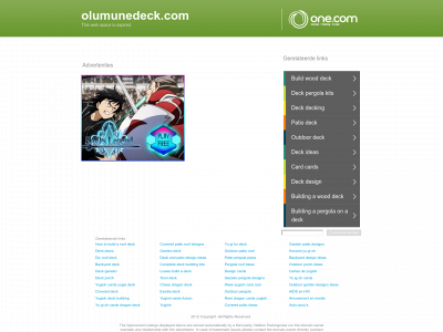 olumunedeck.com snapshot