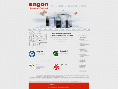 construccionesangon.com snapshot
