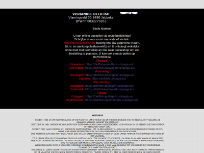 delifish.be snapshot