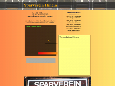 sparverein-hinein.de snapshot