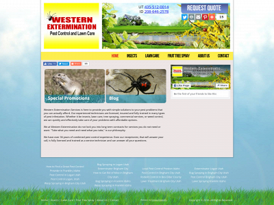westernextermination.com snapshot