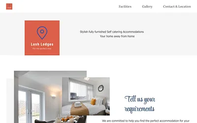 lushlodges.co.uk snapshot