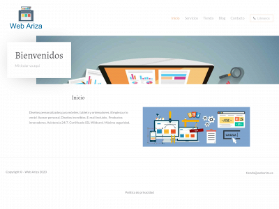 webariza.es snapshot